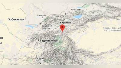 Изрображение 'В Ферганской долине произошло землетрясение'