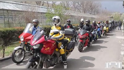 Изрображение 'Очередной мотосезон открылся в Ташкенте (видео)'