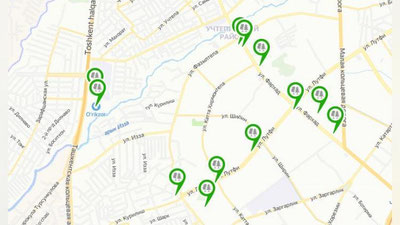 Изрображение 'В Учтепинском районе создали карту локаций новогодних елок'