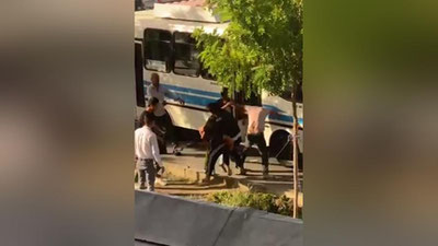 Изрображение 'В Самарканде водители и кондукторы автобусов, участвовавшие в драке, сели на 15 суток'