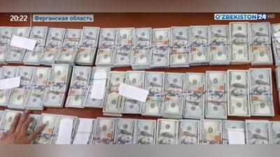 Изрображение 'В Ферганской области пресекли попытку вывезти полмиллиона долларов (видео)'