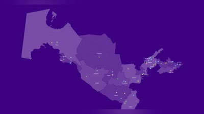 Изрображение 'Минэнерго показало карту электростанций Узбекистана (видео)'