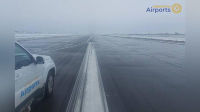 Изрображение 'Аэропорт Самарканда возобновил прием воздушных судов'