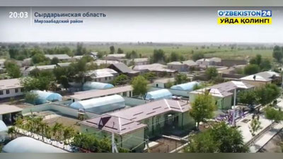 Изрображение 'Отремонтированы 76% пострадавших от наводнения домов в Сырдарье'