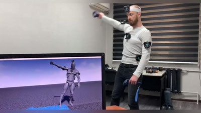 Изрображение 'Видео: Технология "motion capture" на службе анимации Узбекистана'