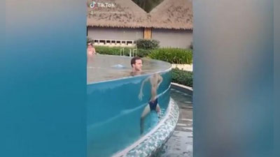 Изрображение 'Оптическая иллюзия "отделила" голову мужчины от его тела (видео)'