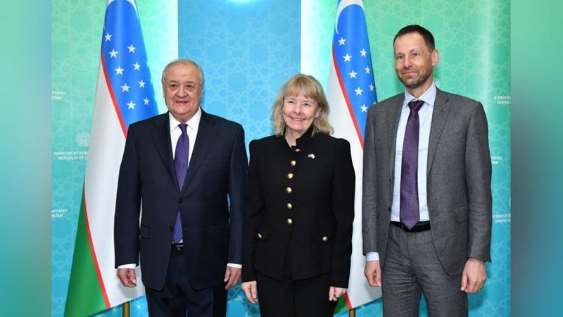 Изрображение 'В Ташкент прибыли представители ЕС по Центральной Азии и Афганистану'