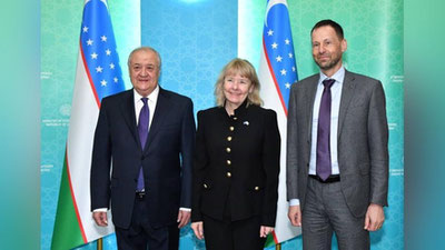 Изрображение 'В Ташкент прибыли представители ЕС по Центральной Азии и Афганистану'