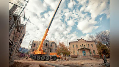 Изрображение 'Фото: Масштабная реконструкция мужского монастыря в Чирчике'