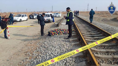 Изрображение 'В Бухарской области 58-летний мужчина попал под поезд'