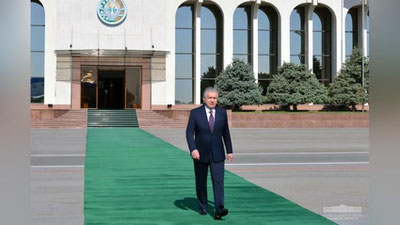 Изрображение 'Шавкат Мирзиёев отбыл в Нукус'