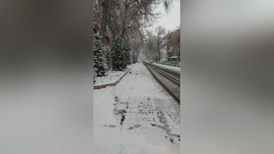 Изрображение 'В Ташкенте временами снег, на дорогах гололедица: погода на 5 декабря'