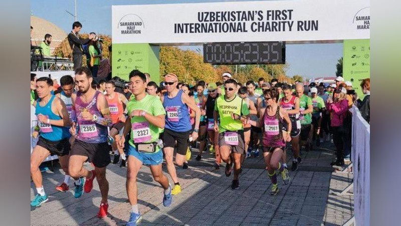 Изрображение 'Самаркандский полумарафон пройдет в ноябре'