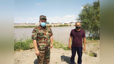 Изрображение 'В нукусском канале утонул мужчина, ребенка удалось спасти'