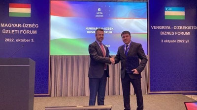 Изрображение 'Банки Узбекистана и Венгрии подписали соглашение на 50 млн евро'