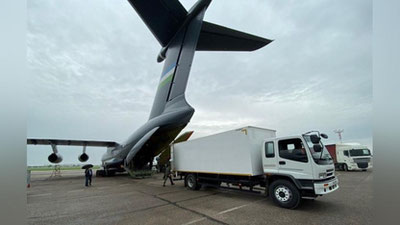 Изрображение 'Узбекистан направил дружественную помощь народу Беларуси'