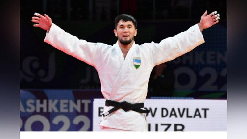 Изрображение 'Давлат Бобонов стал чемпионом мира по дзюдо'