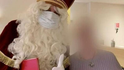 Изрображение 'В Бельгии 18 жителей дома престарелых умерли после визита Санты с COVID-19'