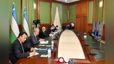 Изрображение 'Глава МИД Узбекистана принял участие в видеоконференции «Центральная Азия - США»'