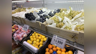 Изрображение 'Узбекистан резко сократил поставки фруктов в Россию'