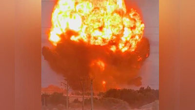 Изрображение 'Число пострадавших во время взрывов на военном складе в Казахстане выросло до 60 (видео)'