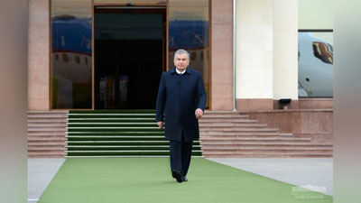 Изрображение 'Шавкат Мирзиёев отбыл в Самаркандскую область'