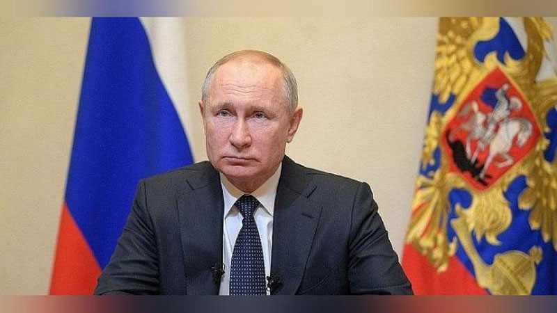Изрображение 'Владимир Путин рассказал, какой вакциной привился от коронавируса'