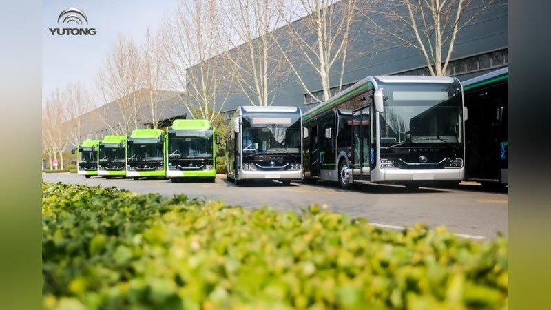 Изрображение 'В Ташкент первая партия новых автобусов Yutong прибудет уже в марте'