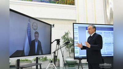 Изрображение 'Главу государства ознакомили с проектами развития турпотенциала Самарканда'