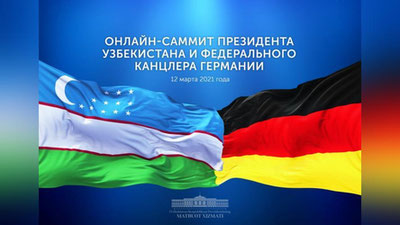Изрображение 'Шавкат Мирзиёев и Ангела Меркель обсудят расширение многопланового партнерства'