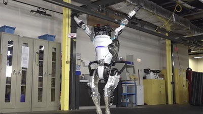 Изрображение 'Boston Dynamics научили робота акробатике (видео)'