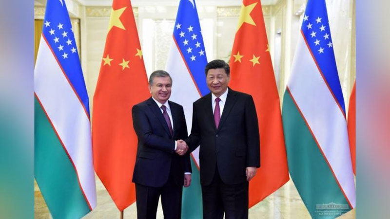 Изрображение 'НАЧАЛИСЬ ОСНОВНЫЕ МЕРОПРИЯТИЯ ВИЗИТА ГЛАВЫ УЗБЕКИСТАНА В КИТАЙ'