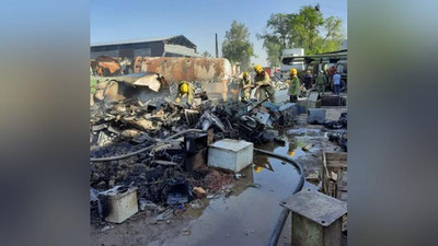 Изрображение '"Крупный пожар" в стороне ТАПОиЧа оказался возгоранием мусора (видео)'