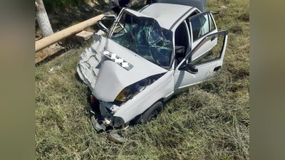 Изрображение 'На трассе в Сырдарьинской области погиб пассажир "Нексии", еще трое пострадали'