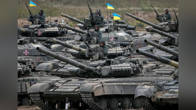 'Украина армиясини Ғарб давлатларидан кўра Россия кўпроқ қурол-яроғ билан таъминламоқда — WSJ'ning rasmi