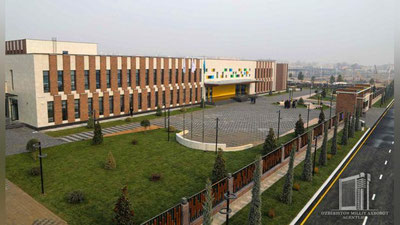 Изрображение 'В Намангане открылась Президентская школа (фото, видео)'