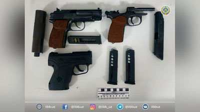 Изрображение 'В Ташкенте у ранее судимого гражданина изъяли боевое оружие'