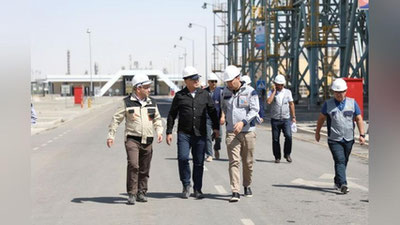 '“Ўзбекнефтгаз”: “Ишчи гуруҳ” “Uzbekistan GTL” заводида ишлаб чиқариш ва маҳсулотларни сотиш ҳолатини ўрганди'ning rasmi