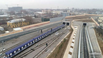 Изрображение 'Запущена Сергелийская линия Ташкентского метрополитена (фото, видео)'