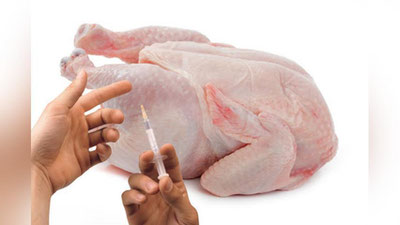 Изрображение 'Как могут отразиться на здоровье человека антибиотики в курином мясе?'