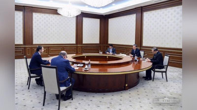 Изрображение 'ОБСУЖДЕНА ЭКОНОМИЧЕСКАЯ ПОВЕСТКА ДНЯ ВИЗИТА ГЛАВЫ РФ В УЗБЕКИСТАН'