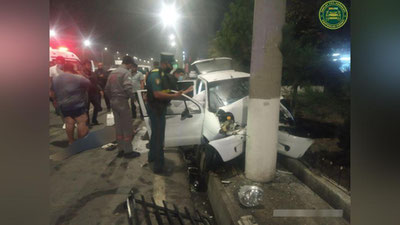 Изрображение 'В Ташкенте водитель "Матиза" погиб, уснув за рулем'