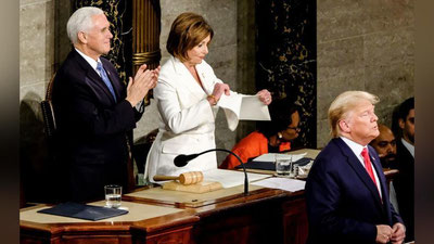 Изрображение 'Обращение Трампа к Конгрессу завершилось скандалом (видео)'