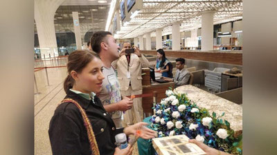 Изрображение 'САМОЛЕТ НАК СОВЕРШИЛ ПЕРВЫЙ РЕЙС ТАШКЕНТ-МУМБАИ'