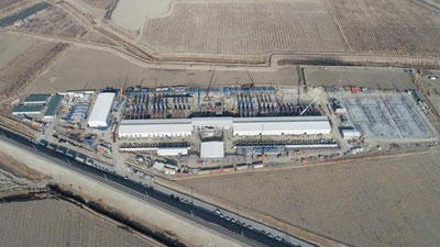 Изрображение 'В Бухарской области введен первый энергоблок газопоршневой ТЭС'