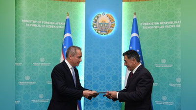 Изрображение 'И.о. министра иностранных дел Узбекистана принял верительные грамоты у посла Мексики'