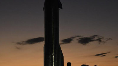 Изрображение 'Прототип корабля Starship взорвался в ходе испытаний (видео)'