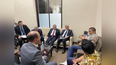 Изрображение 'Обсуждены возможности открытия авиаперевозок по маршруту Джакарта – Бухара'