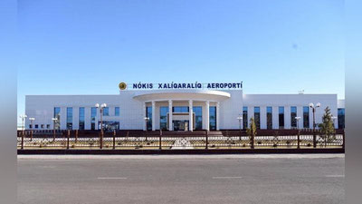 Изрображение 'В АЭРОПОРТУ "НУКУС" ВВОДИТСЯ РЕЖИМ "ОТКРЫТОЕ НЕБО"'