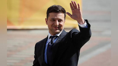 Изрображение 'ЗЕЛЕНСКИЙ ВО ВРЕМЯ ИНАУГУРАЦИИ ОБЪЯВИЛ О РОСПУСКЕ ВЕРХОВНОЙ РАДЫ'